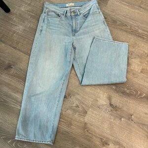 Madewell Perfect Vintage Wide Leg Crop Jean